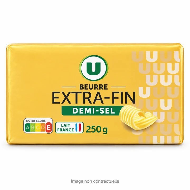 Beurre 1/2 Sel 250 Gr