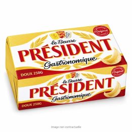 President Unsalted Butter 250 Gr