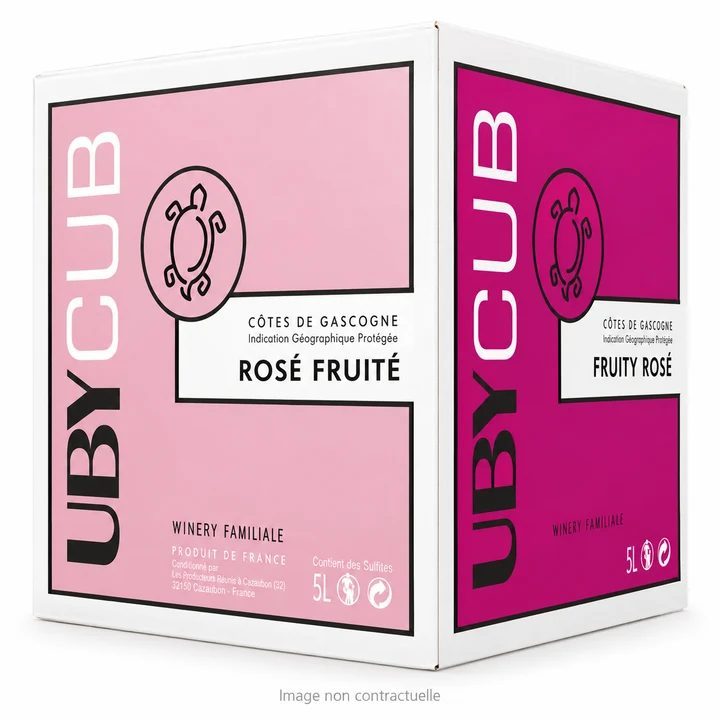 Bib Uby Cotes De Gascogne Rose 5 L