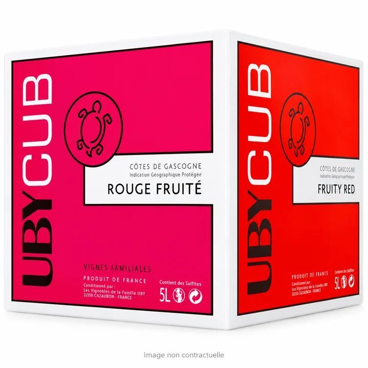 Bib Uby Cotes De Gascogne Rouge 5 L
