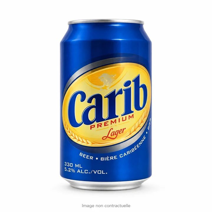 Carib Beer Cans 24 x 29,5 Cl