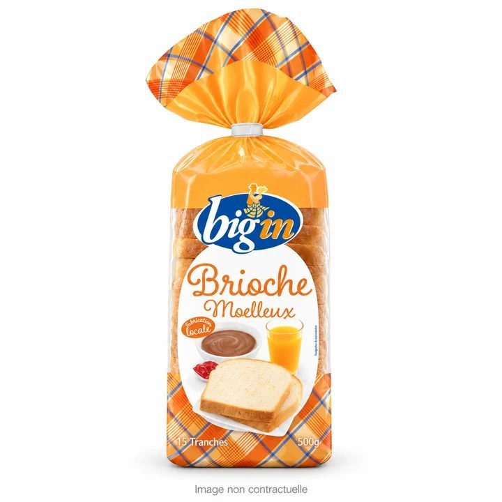 Brioche Tranchee 500 Gr