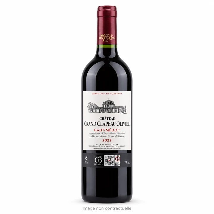 Chateau Grand Clapeau Olivier Hautmedoc Rouge 75 Cl