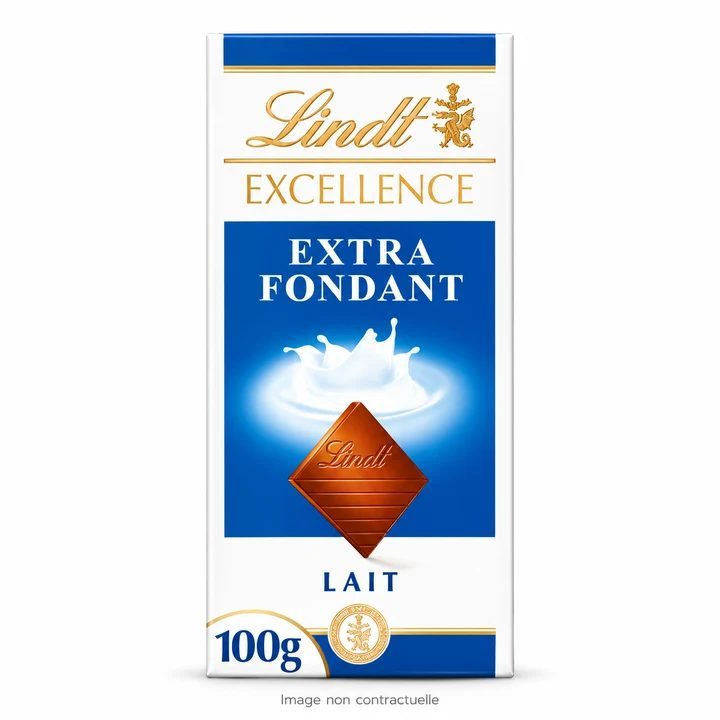 Chocolat Au Lait Lindt 100 Gr