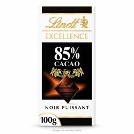 Chocolat Excellence 85 % Lindt 100 Gr