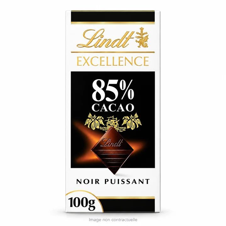 Lindt Excellence 85% Chocolate 100 Gr