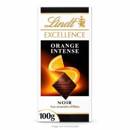 Lindt Excellence Intense Orange Chocolate 100 Gr