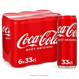 Coca Cola 33 Cl x 6
