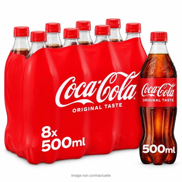 Coca Cola 50 Cl x 8