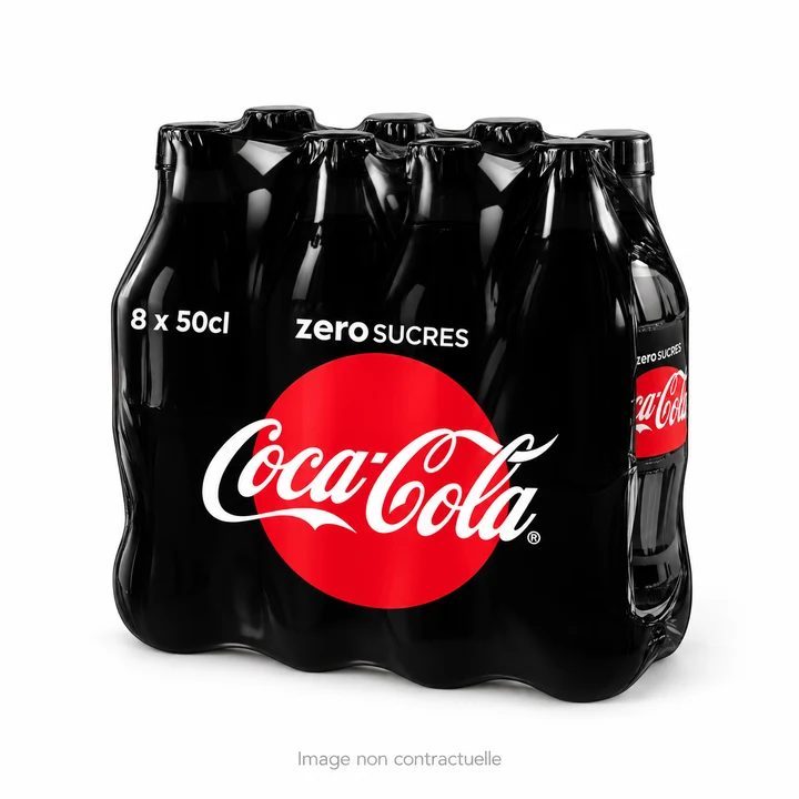 Coca Cola Sans Sucre 50 Cl x 8