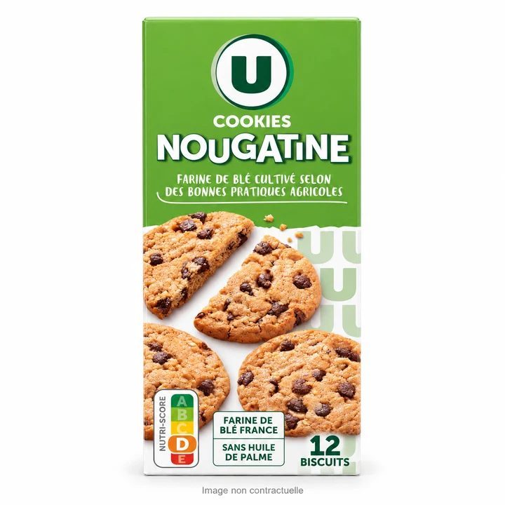 Cookies Nougatine 200 Gr