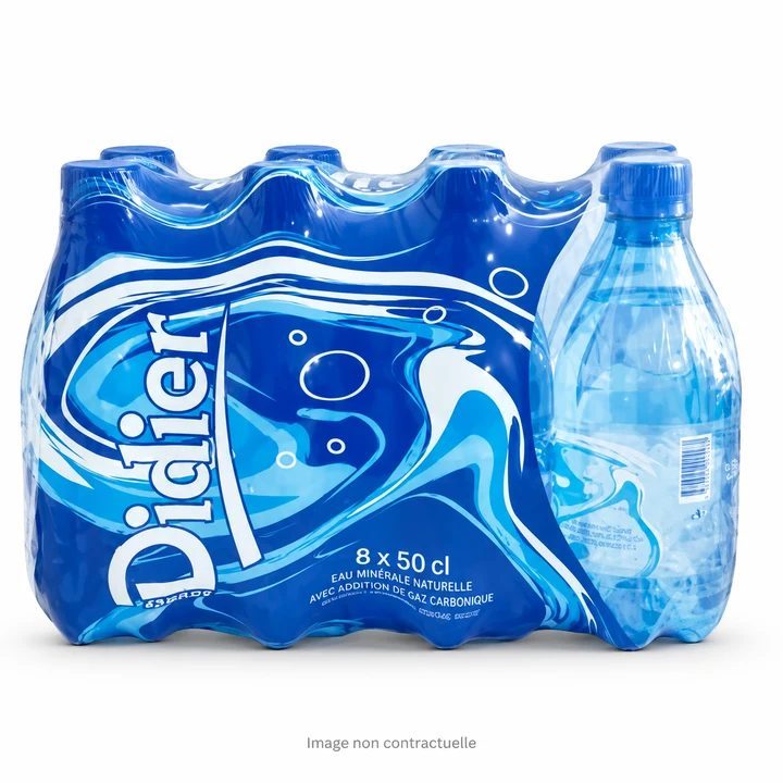 Eau Petillante Didier 50 Cl x 8
