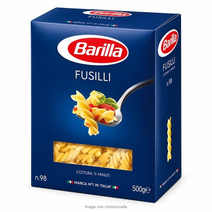 Fusilli Barilla 500 Gr