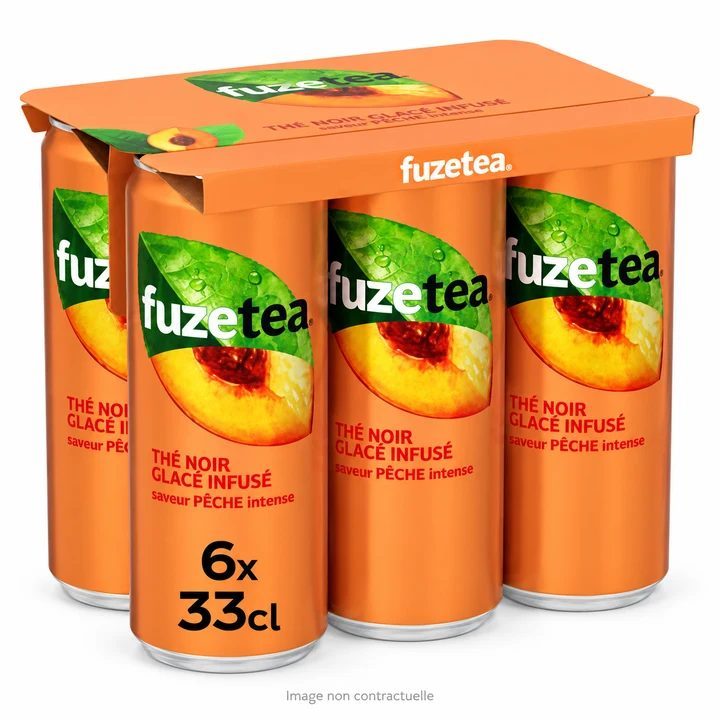 Fuze Tea Peche 33 Cl x 6