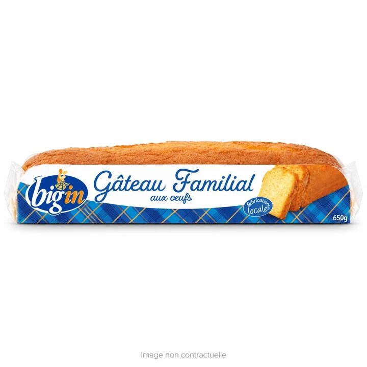 Family Egg Sponge Cake 650 Gr