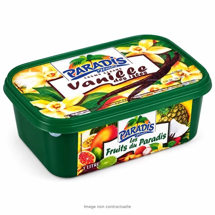 Glace Vanille Des Iles 1 L