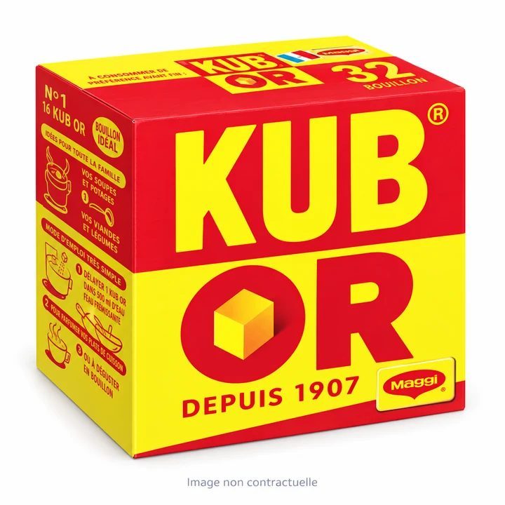 Kub Or Stock Cubes 16X2