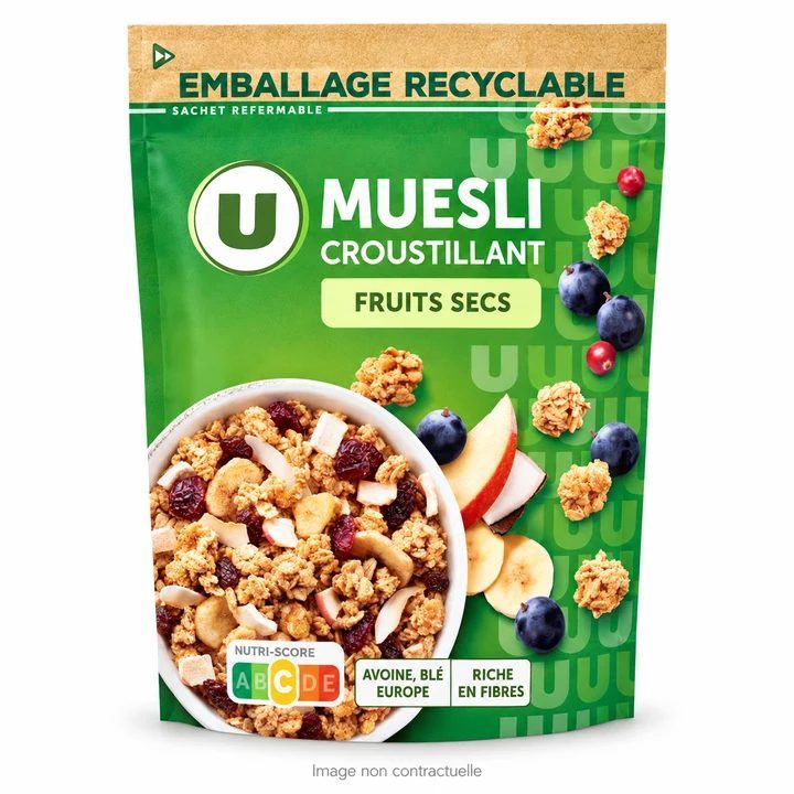 Crunchy 5-Fruit Muesli 500 Gr