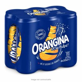 Orangina 33 Cl x 6