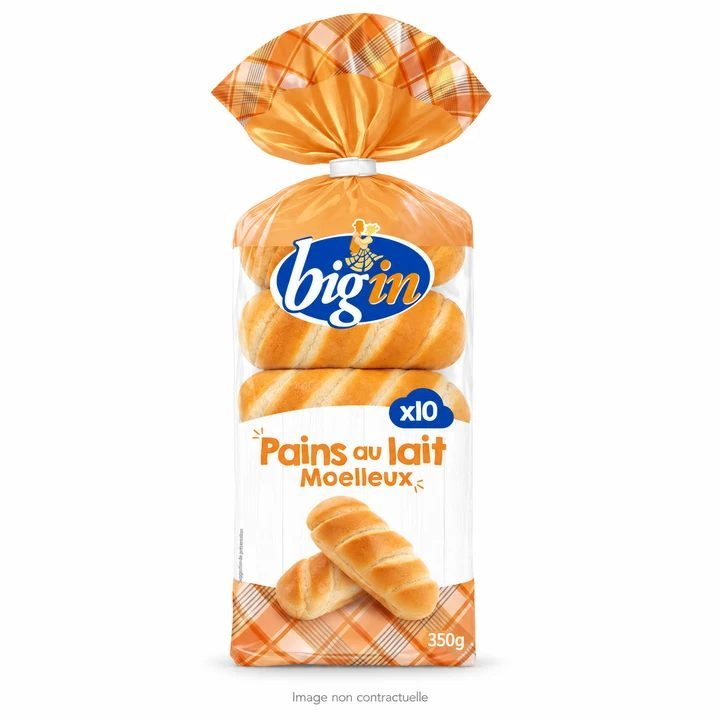 Pain Au Lait Moelleux x 10