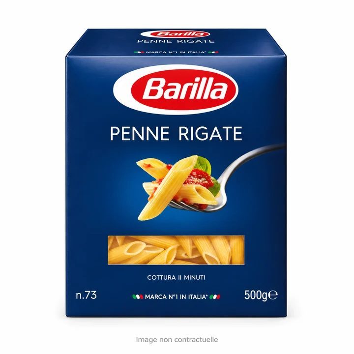 Barilla Penne Rigate 500 Gr