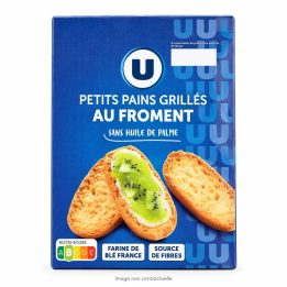 Toasted Wheat Bread Rolls 225G