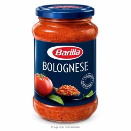 Sauce Bolognaise Barilla 400 G sur fond blanc