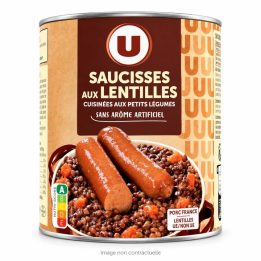 Sausages With Lentils 800 Gr