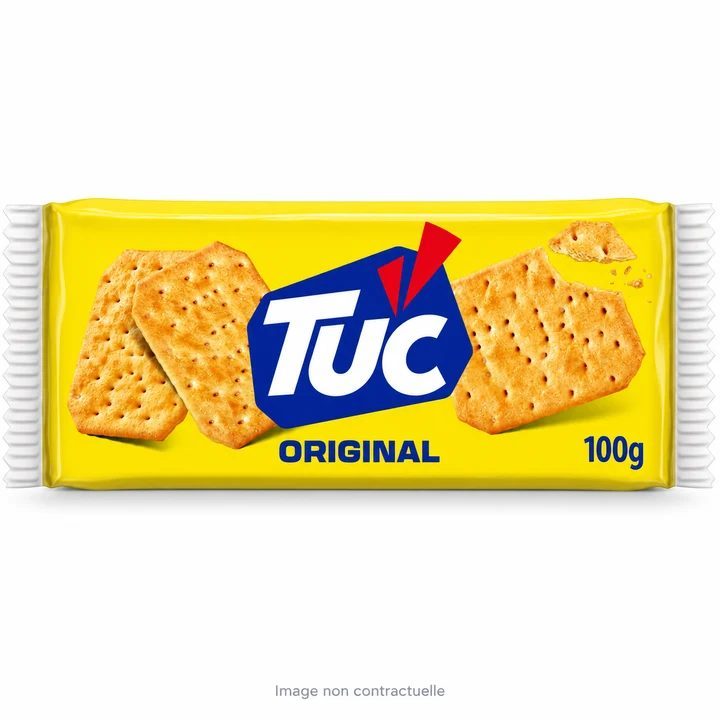 Tuc Original 100 G sur fond blanc