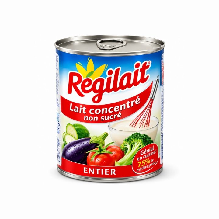 Lait Concentre Non Sucre 410 Gr