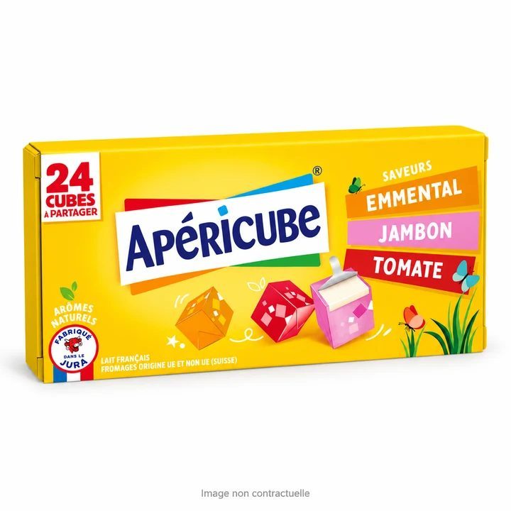 Apericube Campagne x 24 125 Gr