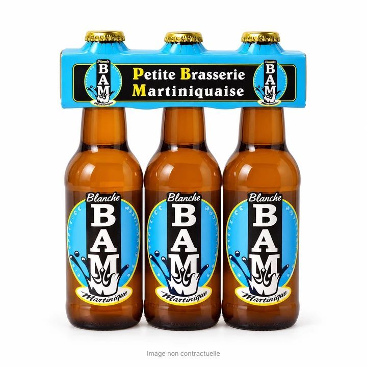 Bam Biere Blanche 3 x 33 Cl